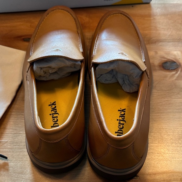 Amberjack Tan Leather Slip-On Loafers for Men - Picture 4 of 8